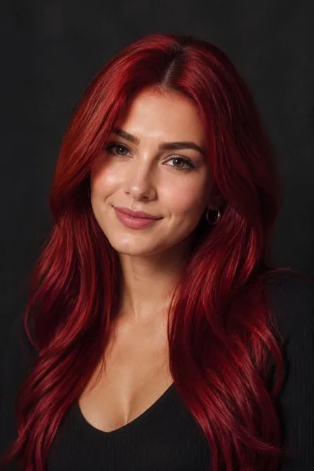Cherry Red hair