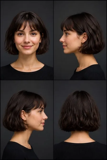 Multi-view hair example